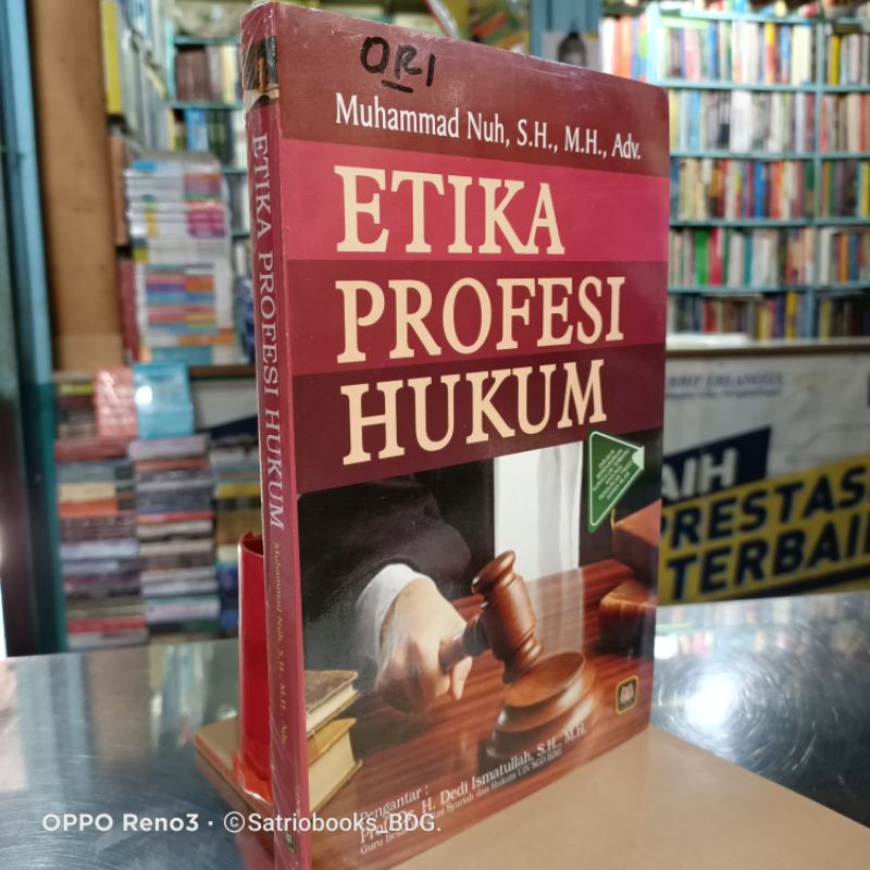 Jual Etika Profesi Hukum Muhammad Nuh Original Shopee Indonesia