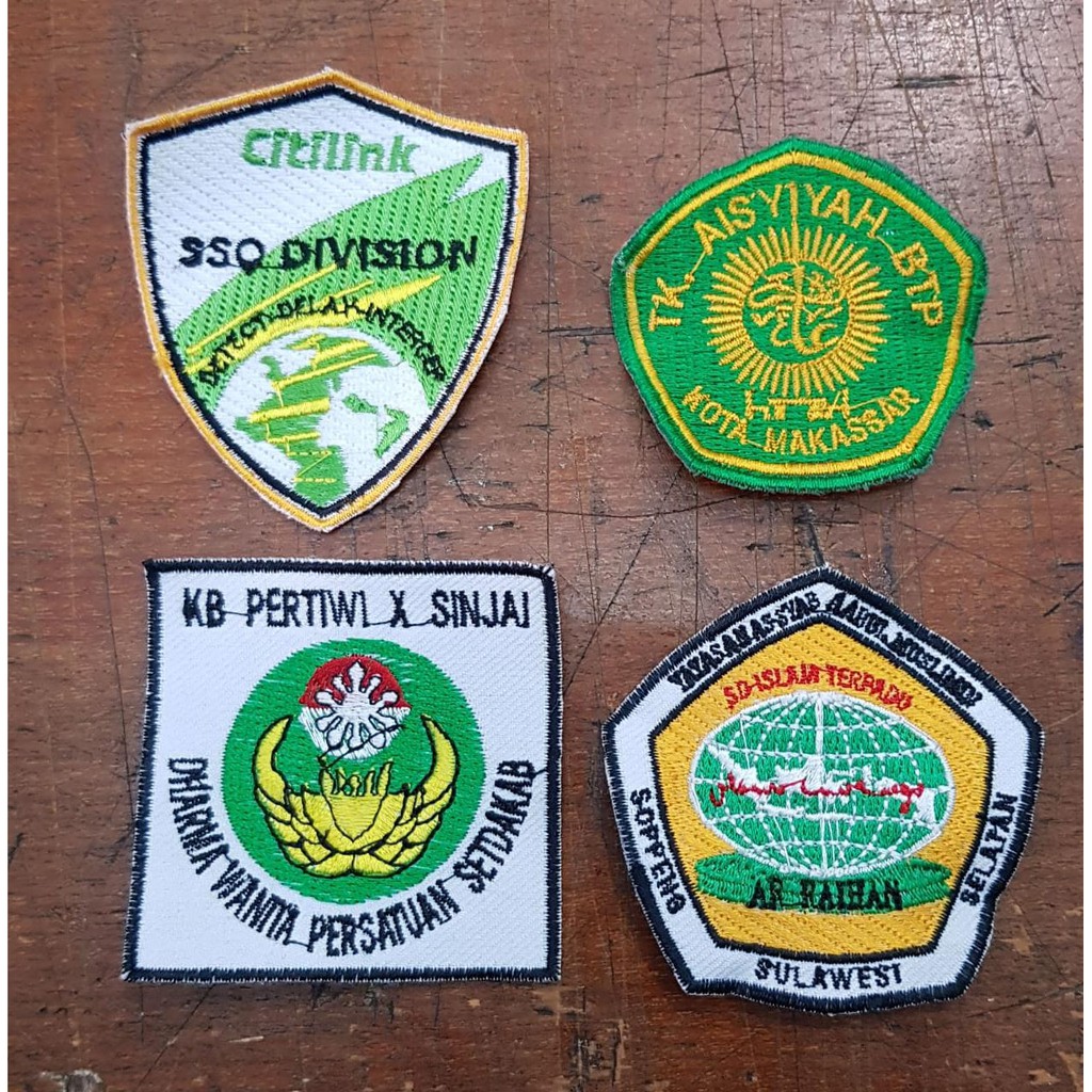 LOGO BORDIR KOMPUTER CUSTOM SATUAN DAN GROSIR Shopee LOGO BORDIR KOMPUTER CUSTOM SATUAN DAN GROSIR Shopee