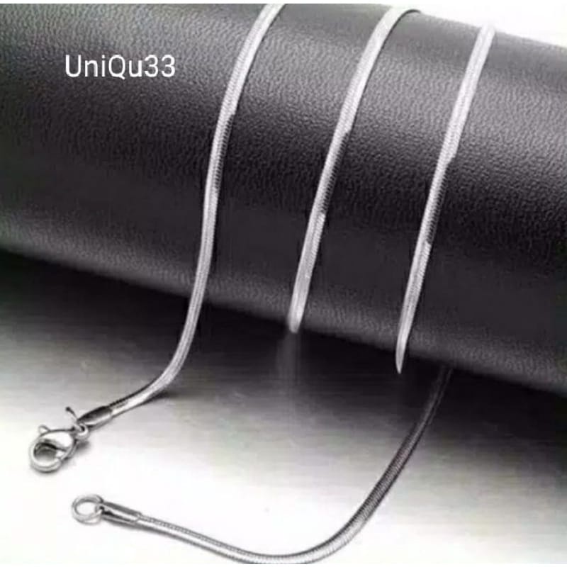 [COD] KALUNG GEPENG TITANIUM ANTIKARAT MURAH