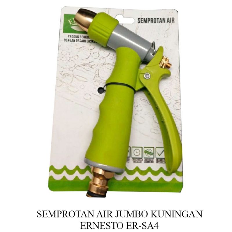 KEPALA SEMPROTAN AIR ERNESTO / Semprotan Air Kuningan Gagang Karet