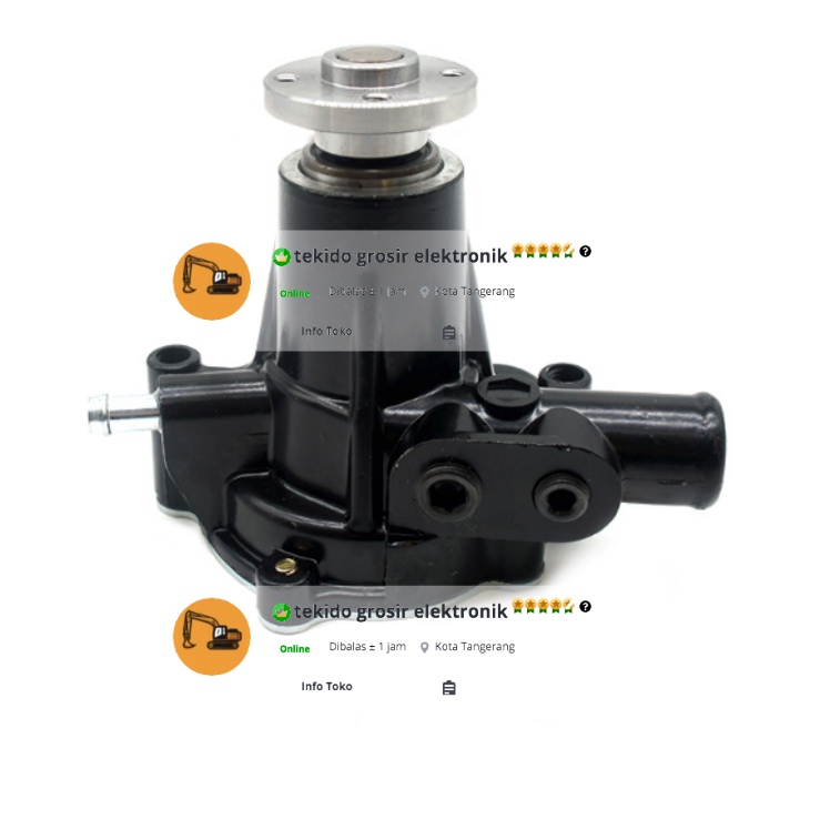 Water Pump Yanmar 4TNE88 3TNE88 129327-42100 129002-42002