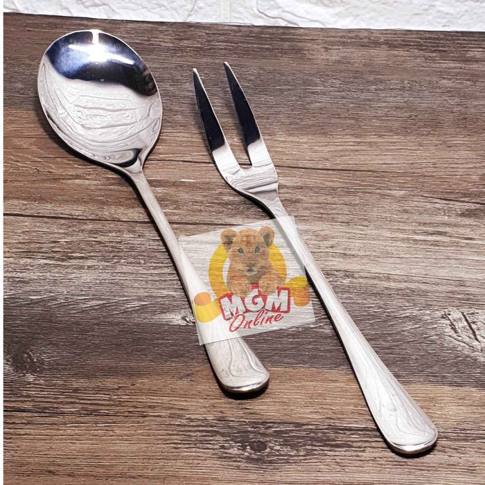 Simple - Garpu Sayur Stainless Tebal garpu bakmi garpu daging