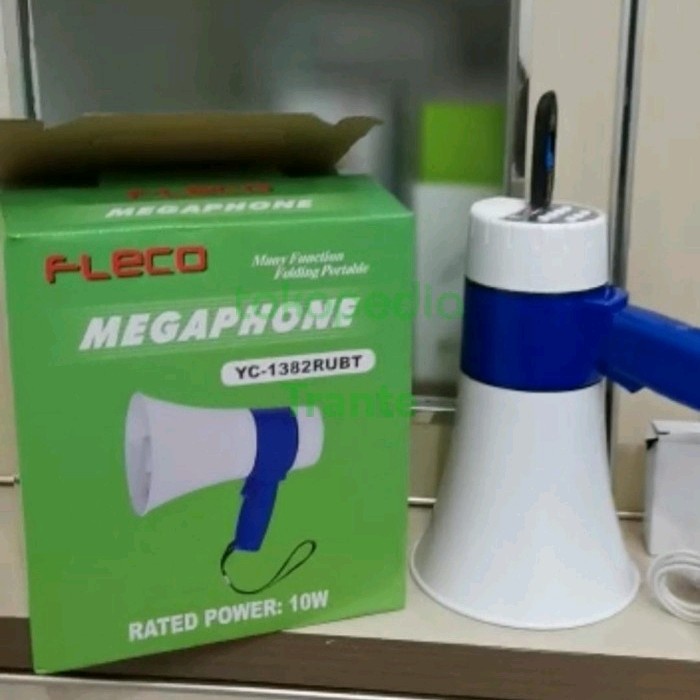 TERBAIK!! Megaphone Fleco YC-1382RUBT Bluetooth 10w