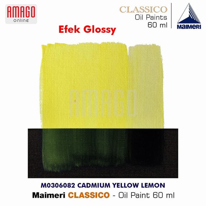 MAIMERI CLASSICO - OIL PAINT - CADMIUM YELLOW LEMON - 60ML - M0306082