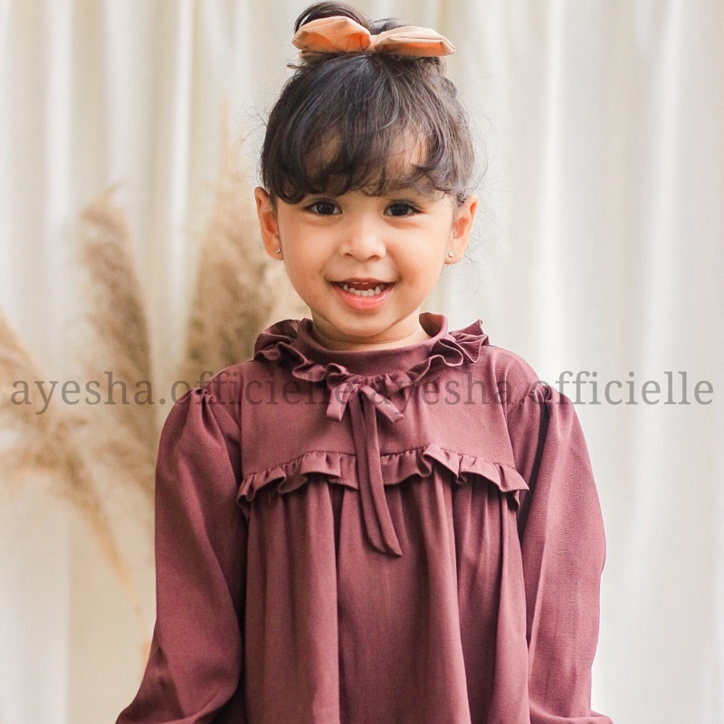 Ayesha - RAYYA LONG DRESS | Gamis Anak