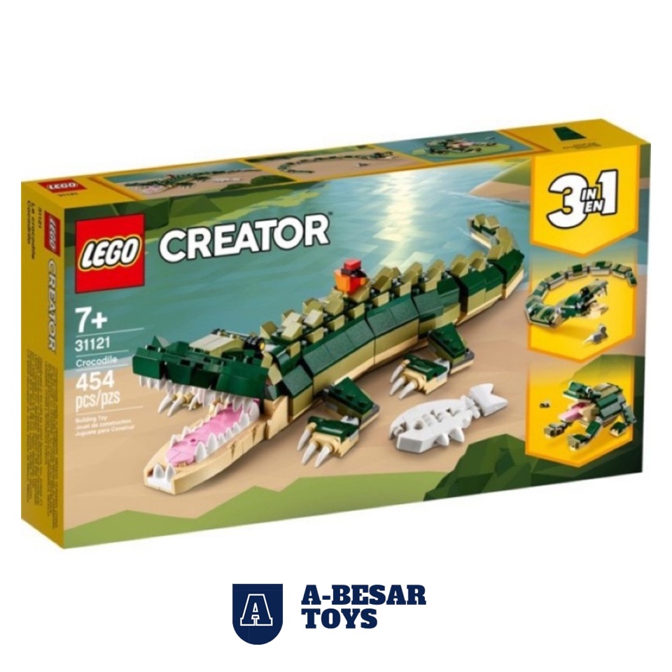 Lego 31121 Creator 3 in 1 Crocodile