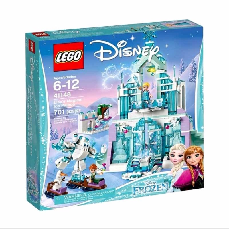 LEGO Disney Princess Elsa Magical Ice Palace 43172 Mainan Puzzle Anak