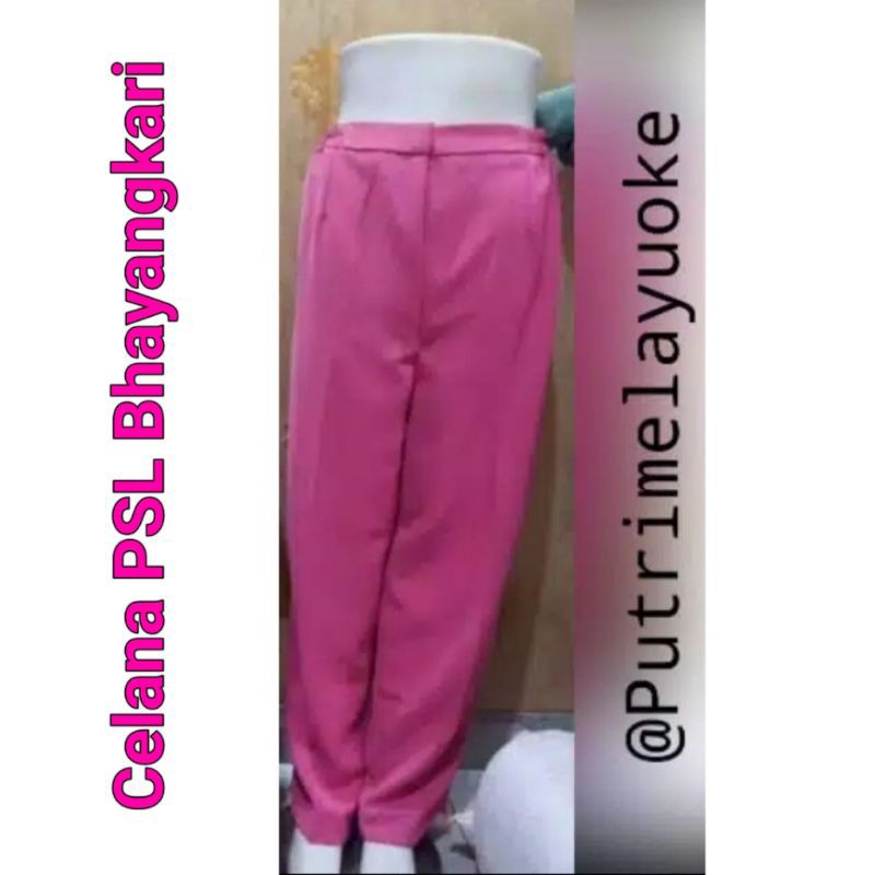 Celana PSL Bhayangkari bahan manish