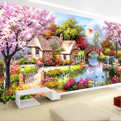 Diy Diamond Painting Full Pemandangan Style Eropa D301