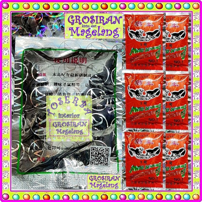 Racun Tikus Mao Wang Original - Racun tikus Mao wang Ori - Mao Wang Orange ori - Grosir Mao wang - M