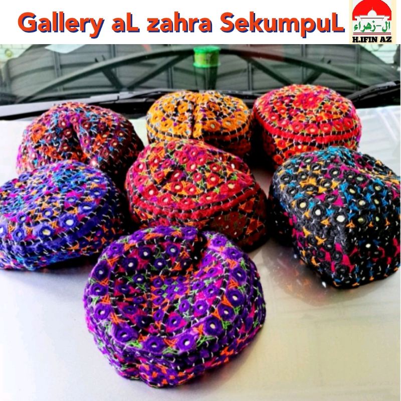 KOPIAH PECI PAKISTAN KACA