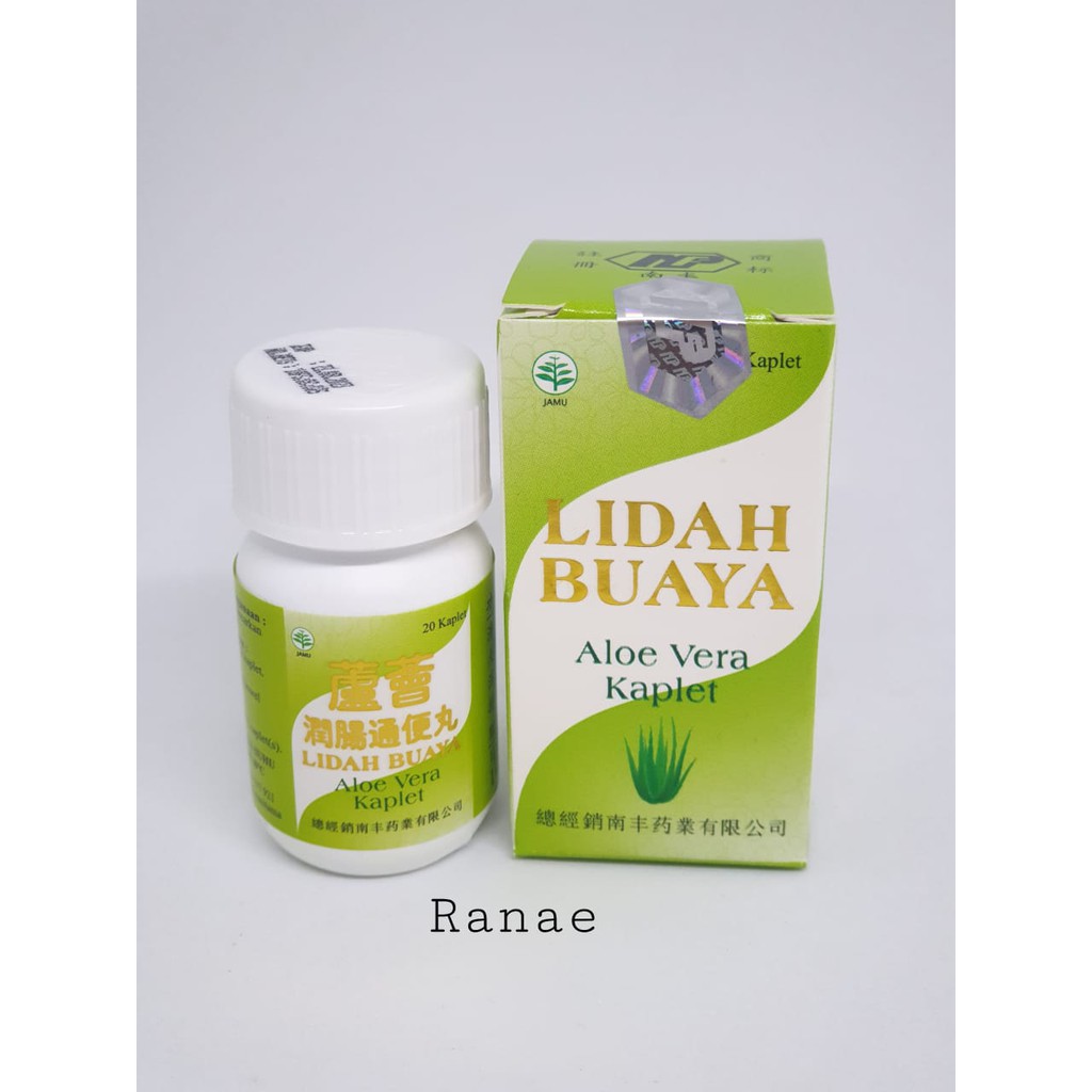 Aloe Vera Lidah Buaya Kaplet