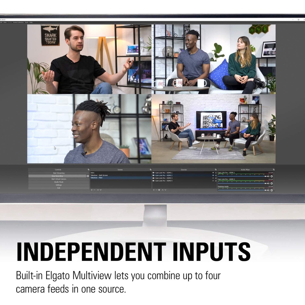 Elgato Cam Link Pro 4K via DSLR, Computers, Laptops, Camcorder-3