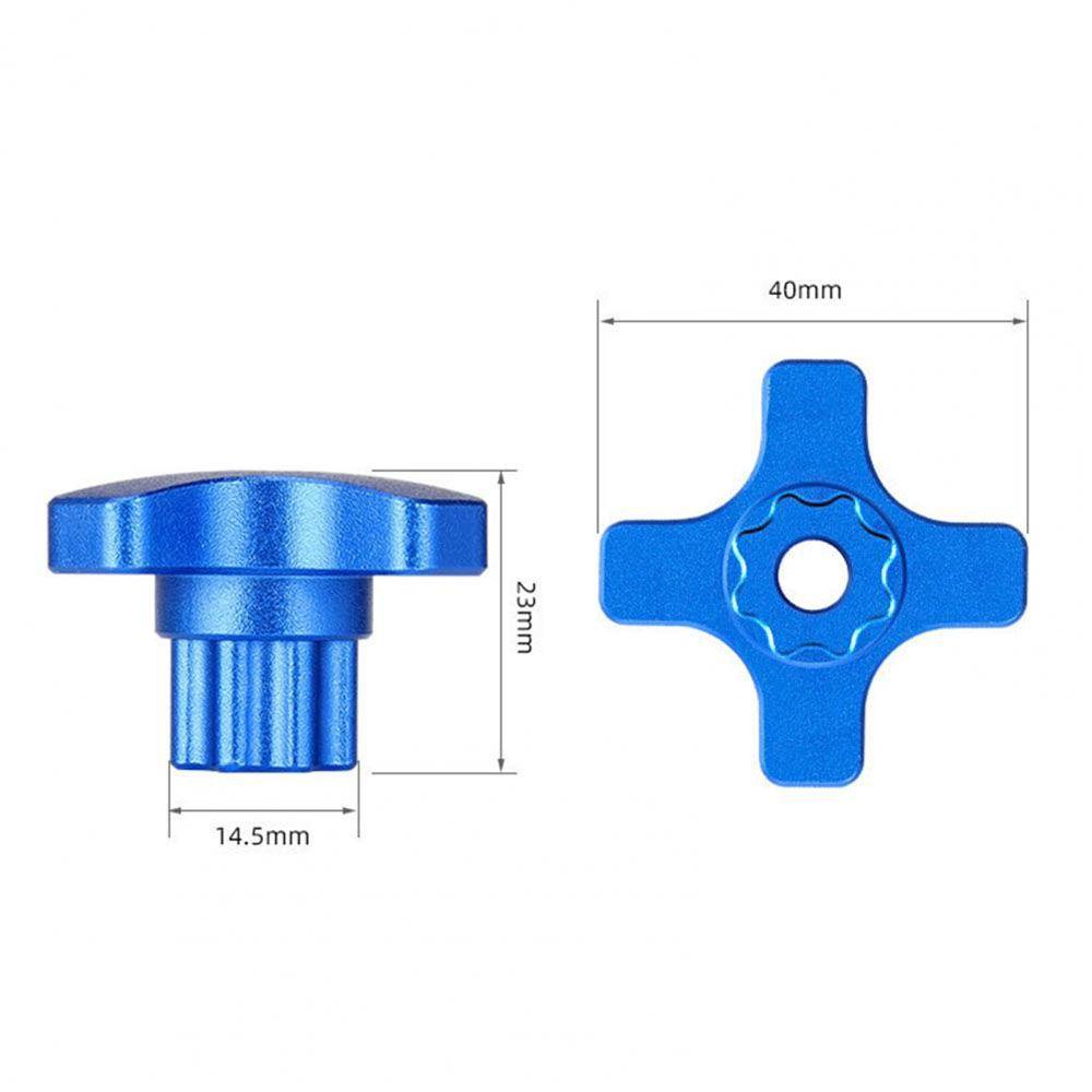 Lanfy Crank Remover Tahan Lama MTB Sepeda Alat Pembuka Kunci Pas Anti Gores Bersepeda Aksesoris Sepeda Crankset Engkol