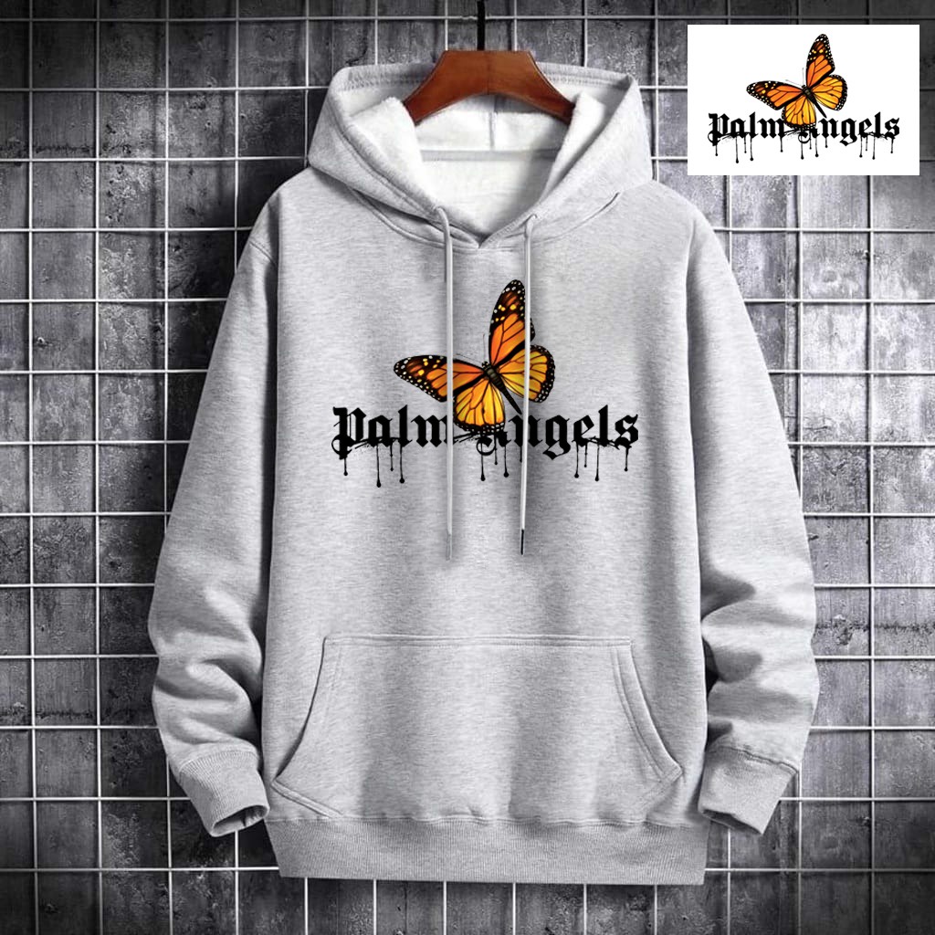 INDOSAN-SWEATER HOODIE PALM ANGELS-HOODIE DISTRO UNISEX BAHAN FLEECE MOTIF GAMBAR DTF PRINTING KEREN-REAL PICT-BISA COD