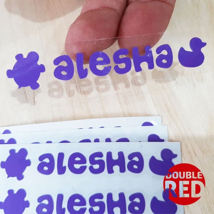 

perekat-pengikat- sticker nama waterproof/label nama berkualitas -pengikat-perekat.