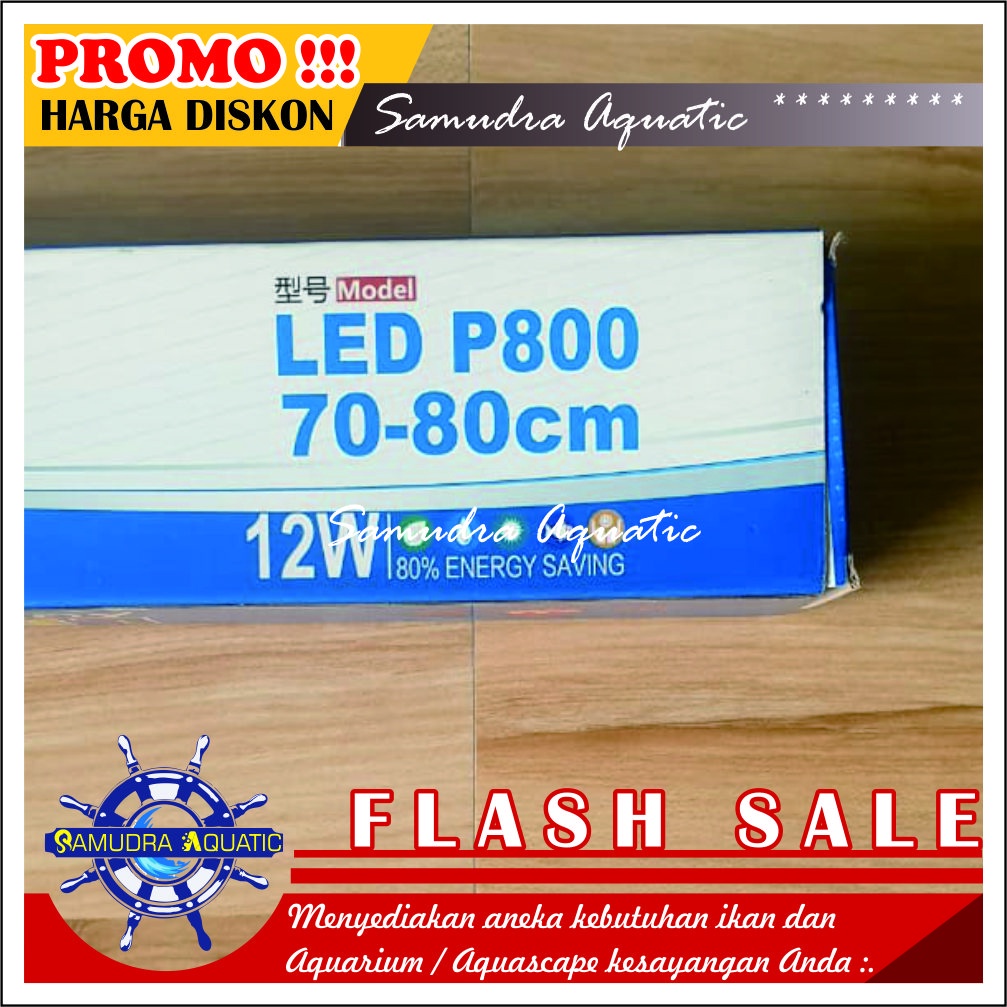 Lampu Aquarium GANTUNG 70-80 cm, Lampu Gantung HEMAT ENERGY, Lampu Aquarium Aquascape (GRATIS Bubelwrap)