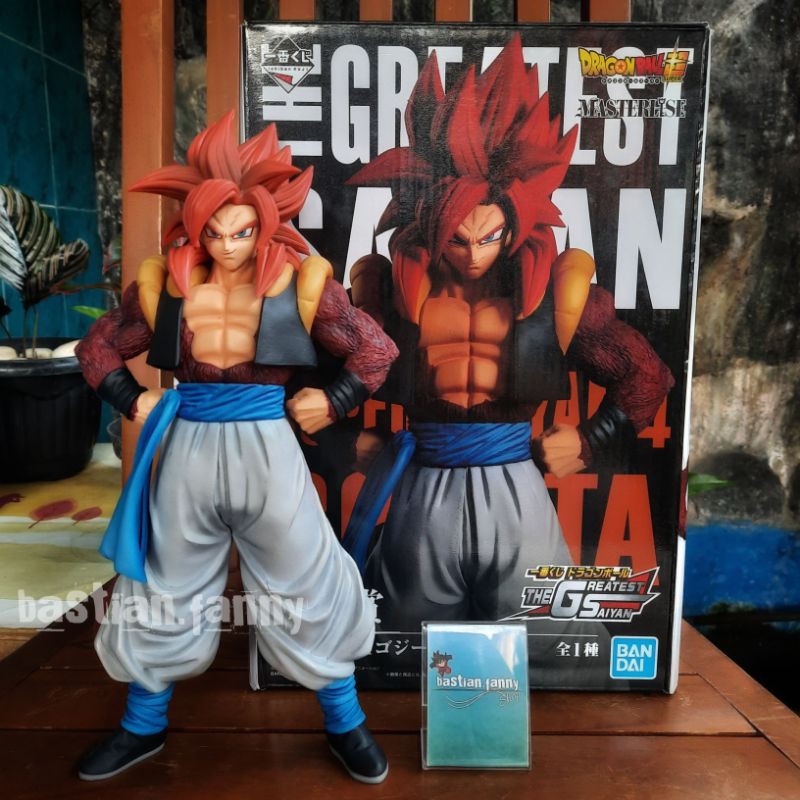 Ichiban Kuji The Greatest Saiyan Masterlise Gogeta SS4 Fusion Goku Vegeta