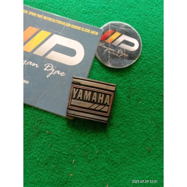 Emblem dasi yamaha alfa emblem panel alfa dasi alfa original bekas