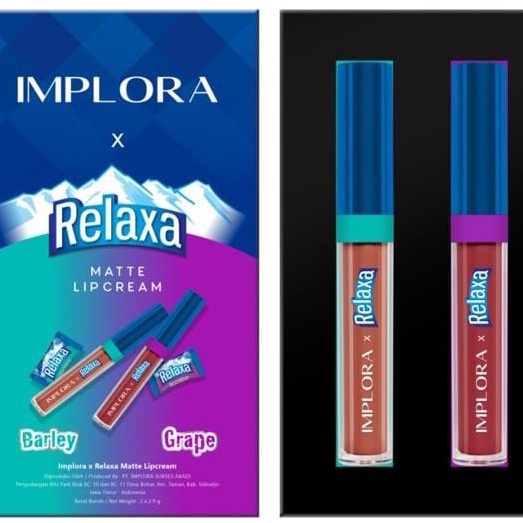 Implora x Relaxa Matte Lipcream (Limited Edition)