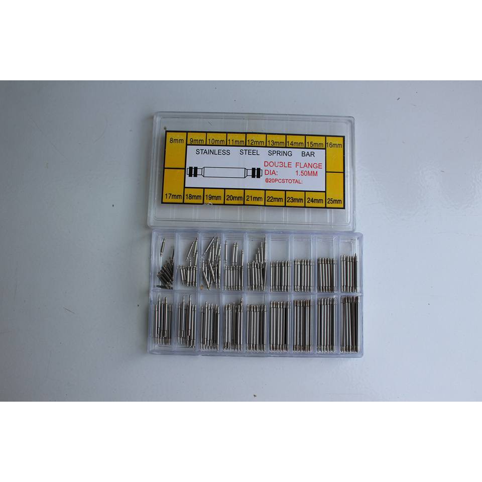 SRING BAR DOUBLE FLANGE 1,5 MM PEN JAM TANGAN PAKET 1BOX