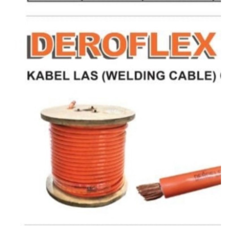 Kabel Las Welding Cable Deroflex 95mm"