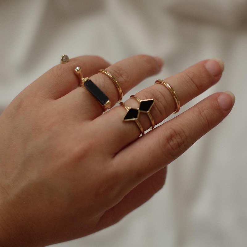 Trazella set rings