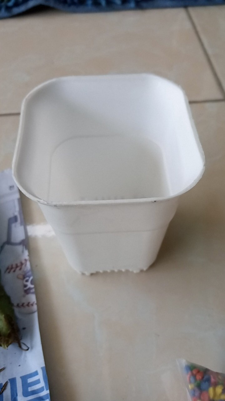 Pot Hias Kotak Untuk Sekulen Dan Kaktus 8,5cm (harga Satuan)