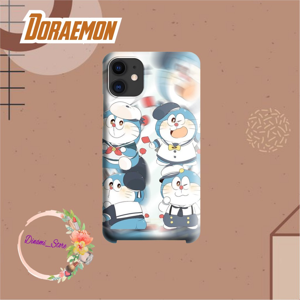 Hardcase DORAEMON Realme C1 C2 C3 U1 2 2 Pro 3 Pro 5 5i 5s Pro 6 Pro X Xt C11 C12 C15 7 DST1707