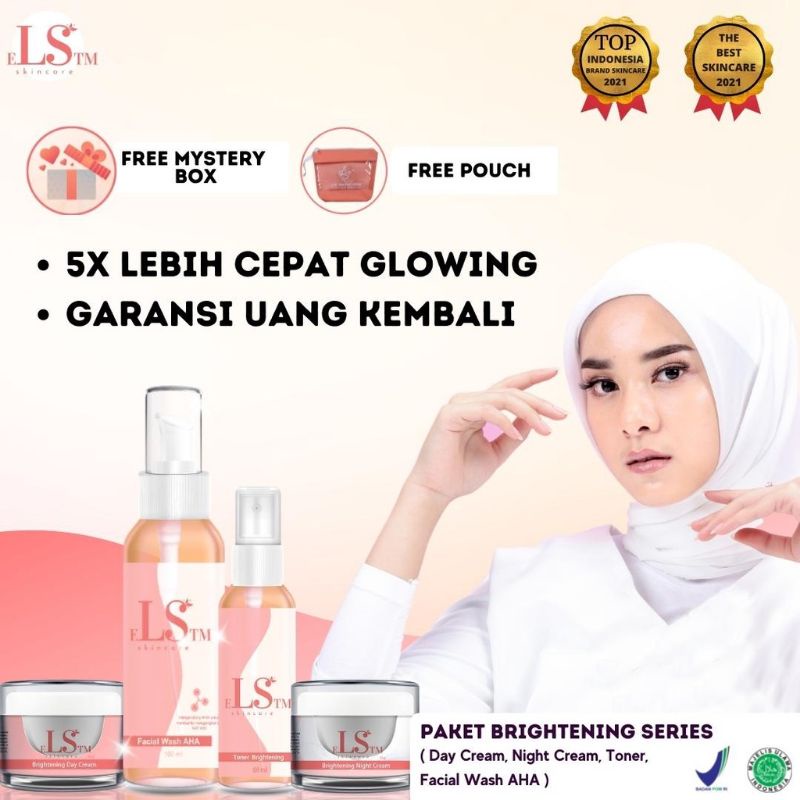 PAKET SKINCARE BPOM CREAM PEMUTIH WAJAH CEPAT GLOWING