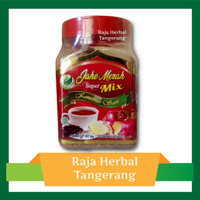 

Jahe merah super mix kencono sari 250gr