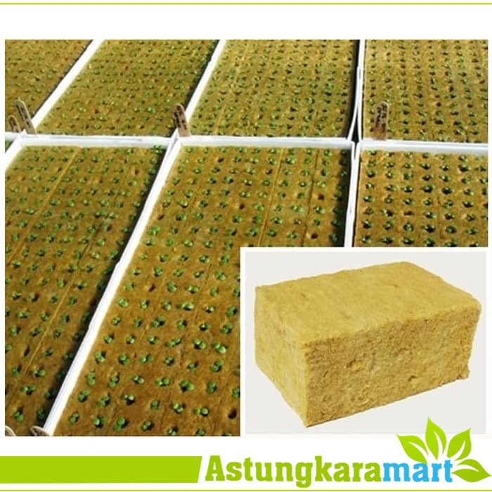 Media Tanam Hidroponik Rockwool / Rockwool Import