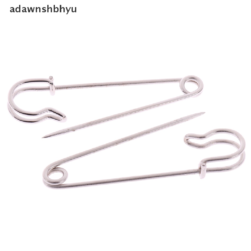 Adawnshbhyu 12pcs Besar Heavy Duty Stainless Steel Big Jumbo Peniti Selimut Crafting