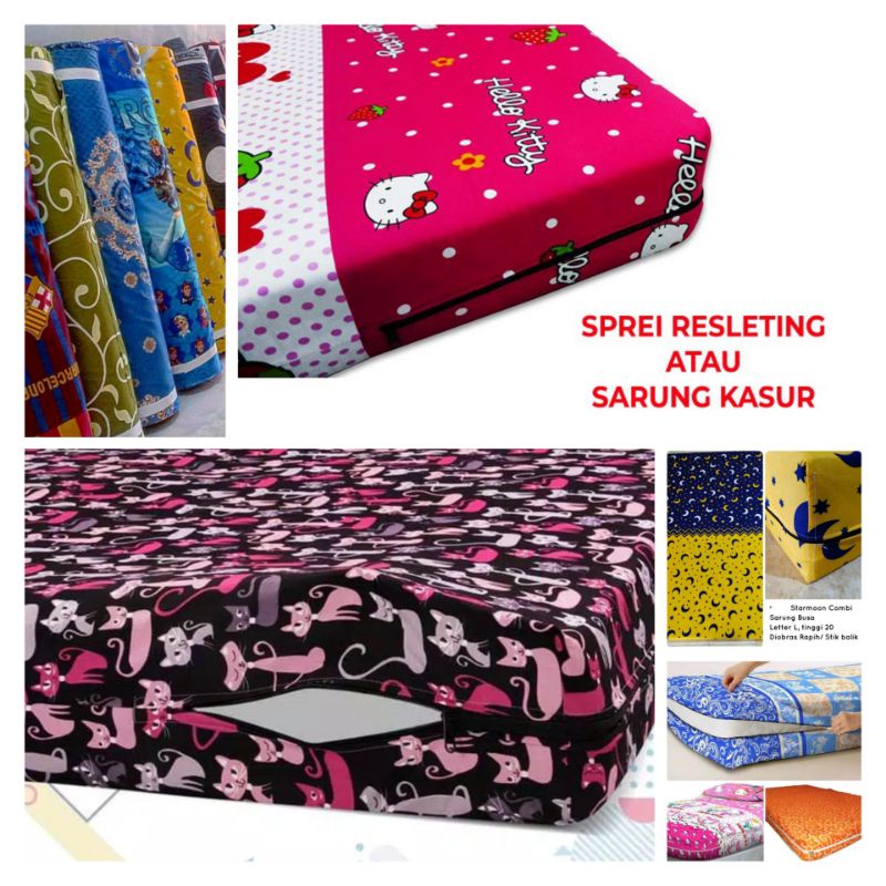 SARUNG KASUR BUSA | SPREI RESLETING | COVER SPONS | BLONGSONG