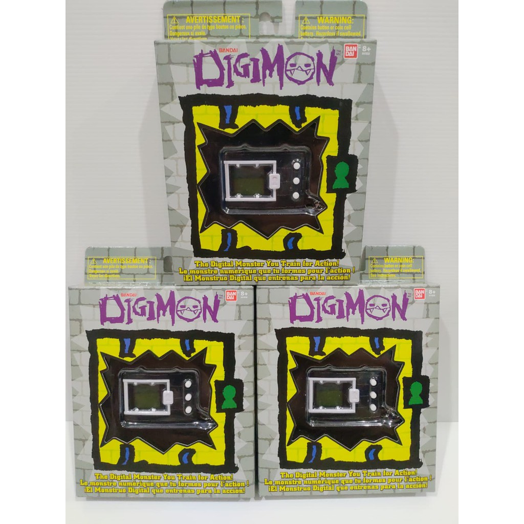 Bandai Digimon / Digital Monster / Digivice Vpet BLACK HITAM Original