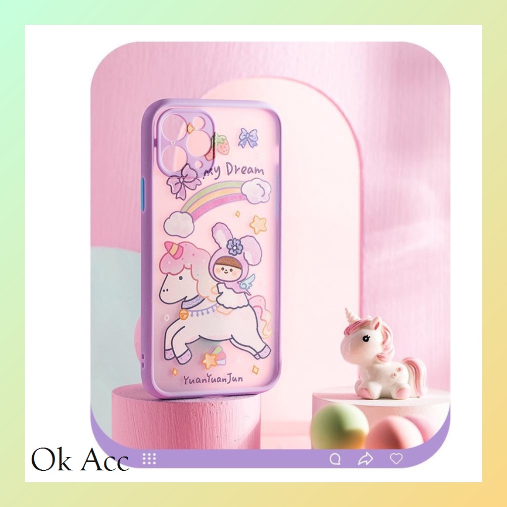 Softcase Pelangi for Oppo Realm3 5/C3,6/Narz0,7/20 Pro,7i/C17,8,C11 2021,C2,C20,C21,C15/C12/C25 Narz0 20/30A, Sam5ung A52s 4G/5G FM09 FM10