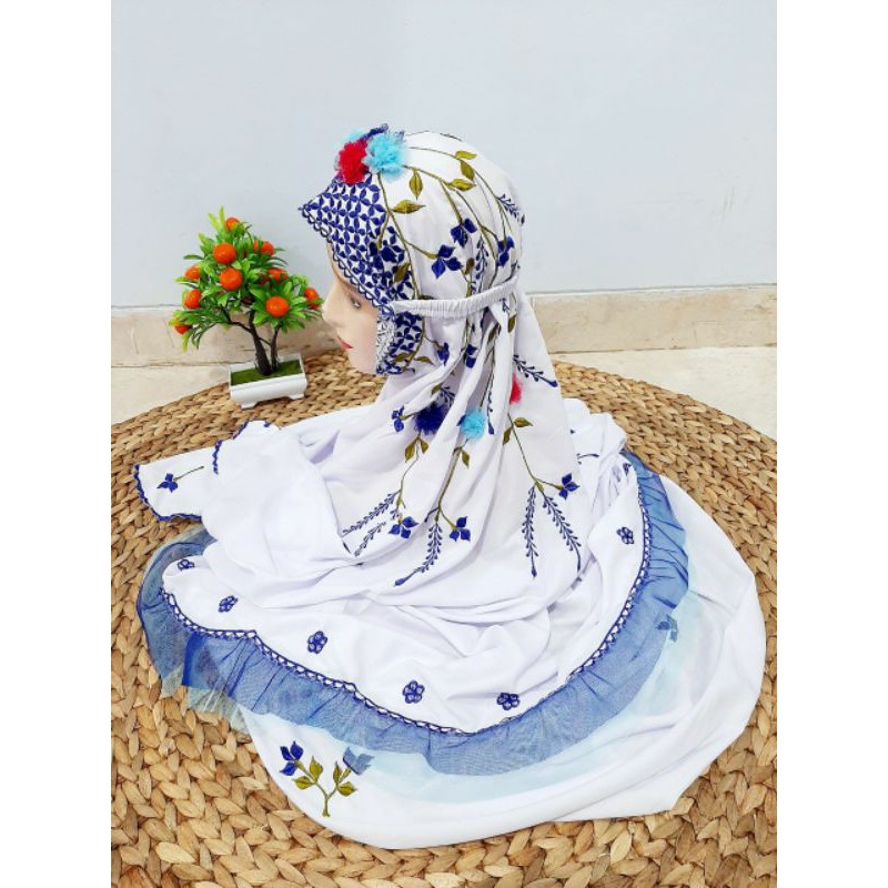 Mukena Lajuran anak SD