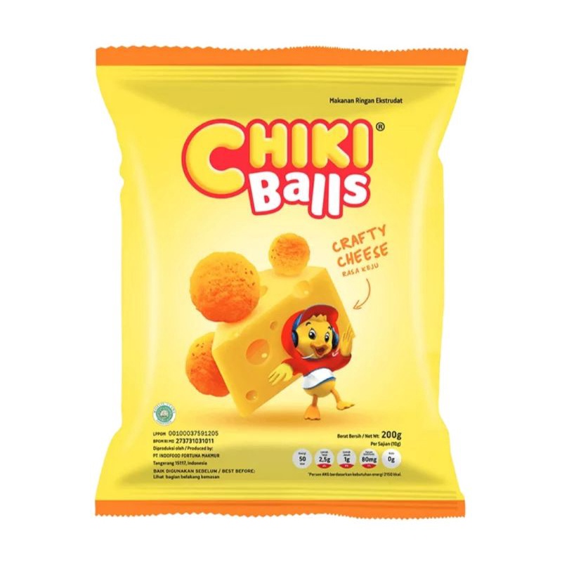 

CHIKI BALLS Rasa Keju 200gr