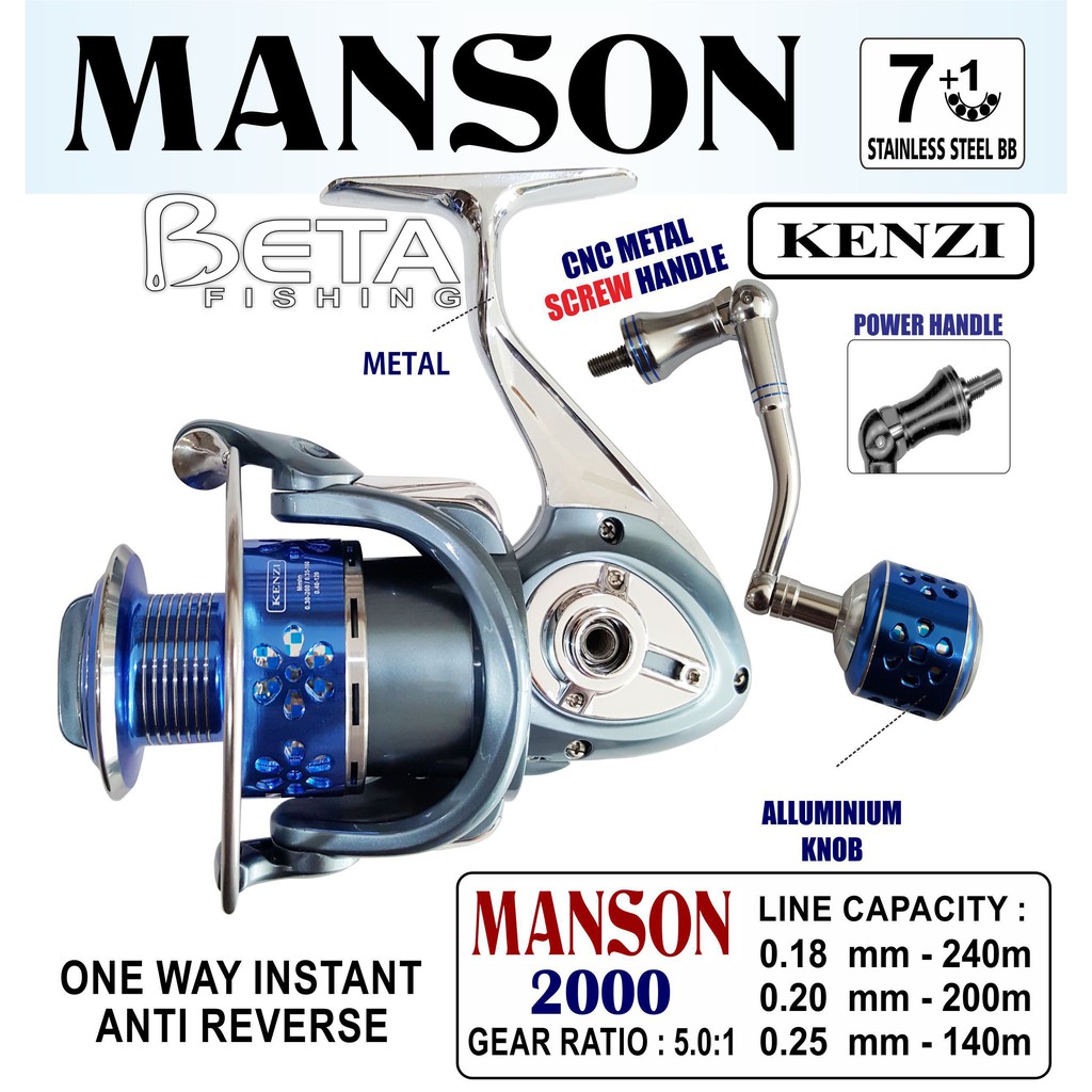 REEL KENZI MANSON 2000