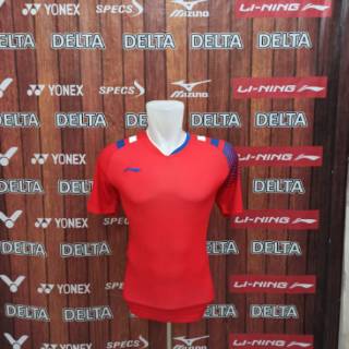  Kaos  Badminton  Li Ning Grade Ori Import Baju Badminton  