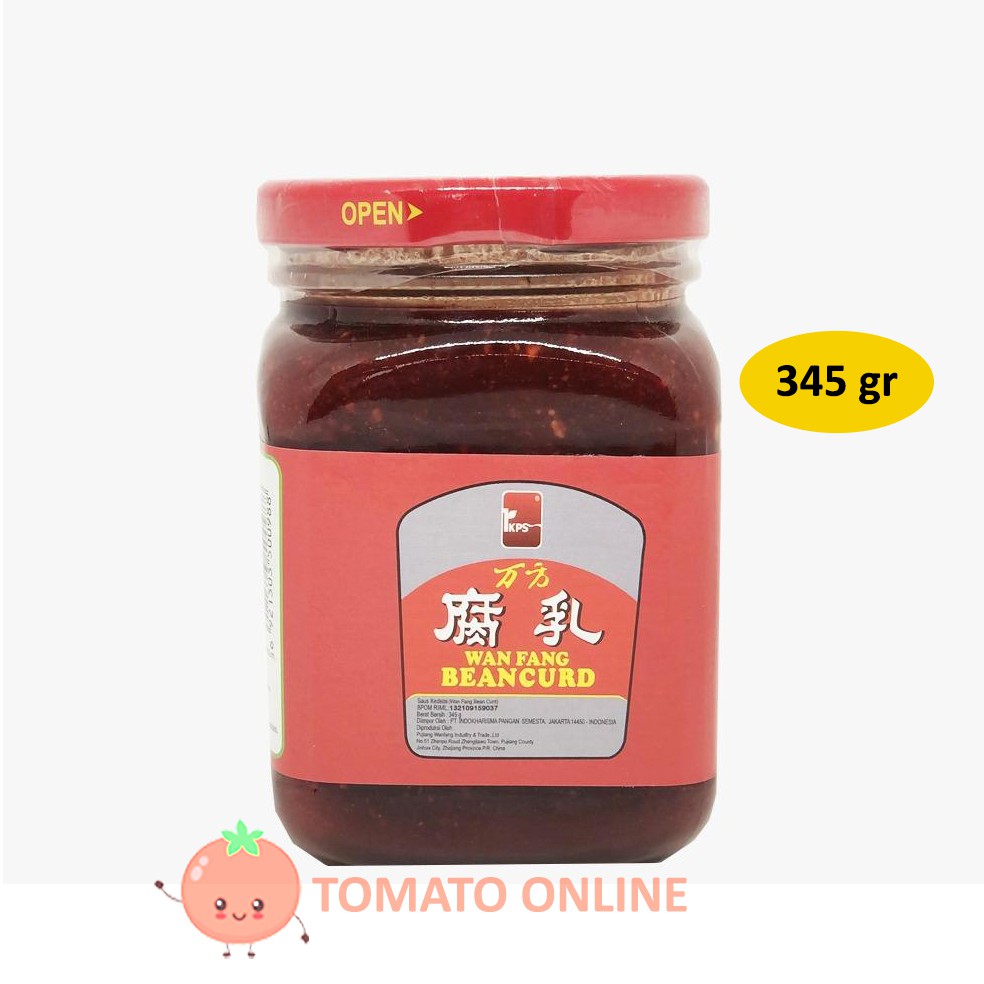 

IKPS Tahu Merah Fermentasi / Wan Fang Wanfang Bean Curd 345 gram gr G