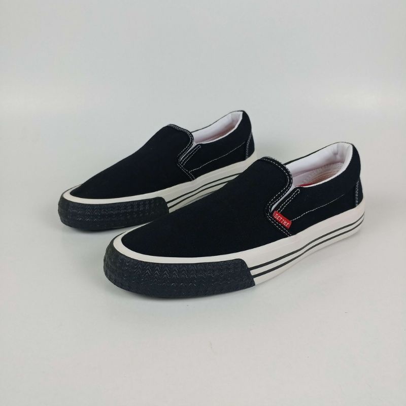 Sepatu Getzke D'Tires Rope Black Slip On Sepatu Original Sepatu Lokal