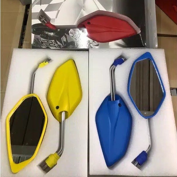 X342 | Spion Warna Model Tangkai Crome Yamaha Jupiter MX King Xeon Jupiter Fino Vixion Nmax Aerox