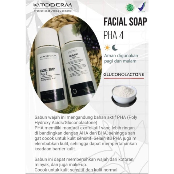 Kitoderm Facial Soap PHA