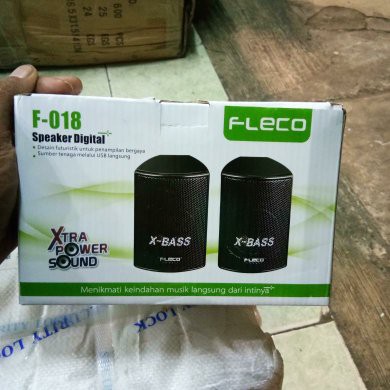 PRODUK BAGUS speaker Fleco F018 - speaker hp laptop komputer portable extra bass Fleco F-018