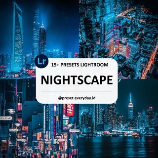 15+ Preset Lightroom Mobile - Nightscape