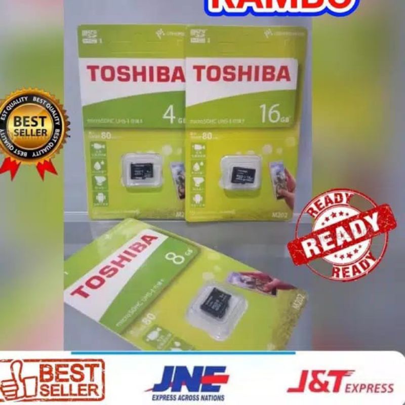 Mmc /Micro SD/kartu memori Toshiba 2GB 4GB 8GB 16GB 32GB 64GB
