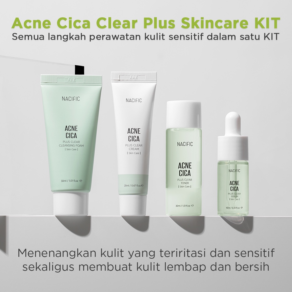 Nacific Acne Cica Plus Clear KIT Skin Care RENEW-3