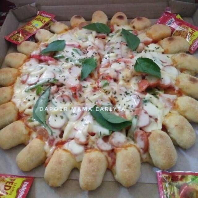 

Pizza Cheesy bites (pinggiran mozarela) larg 30cm