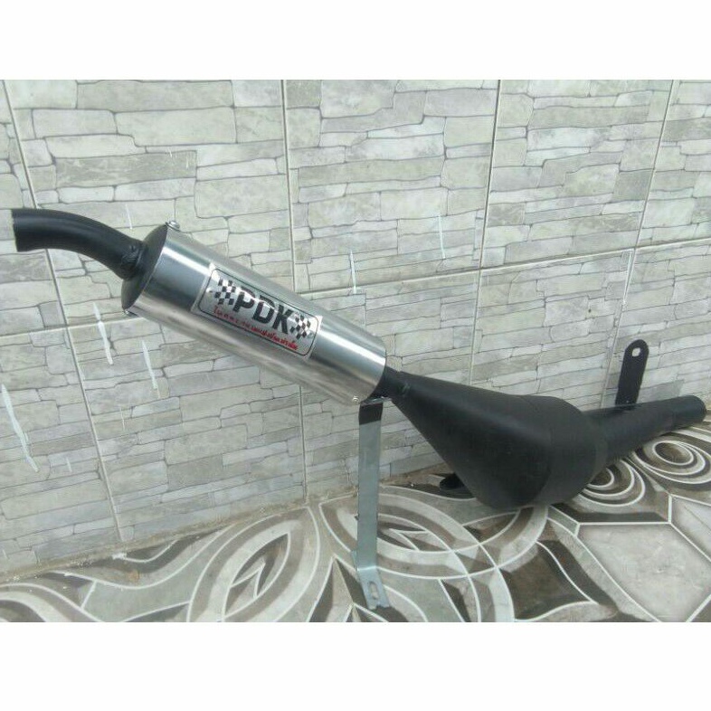 Knalpot A100 katana suzuki motor 2tak racing